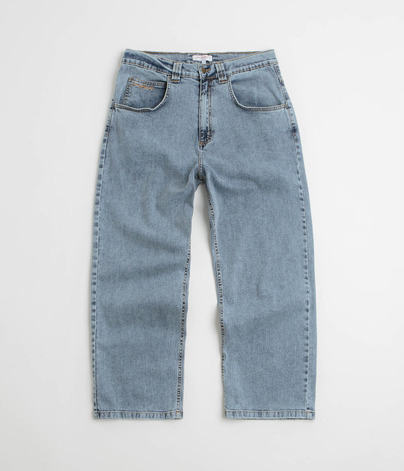 Yardsale Ivory Slub Jeans in Light Denim