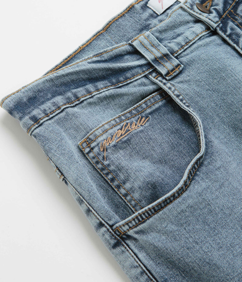 Yardsale Ivory Slub Jeans in Light Denim