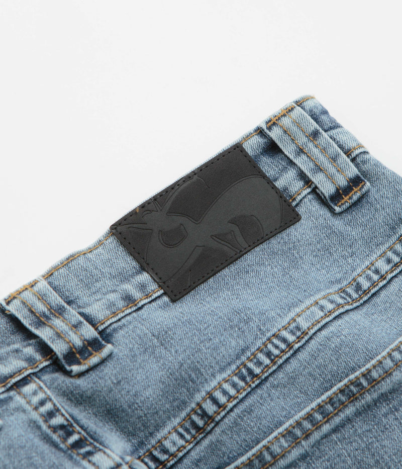 Yardsale Ivory Slub Jeans in Light Denim