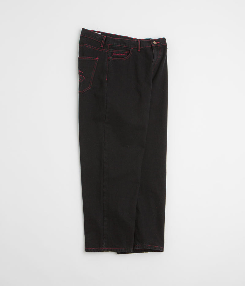 Yardsale Phantasy Jeans in Black and Red