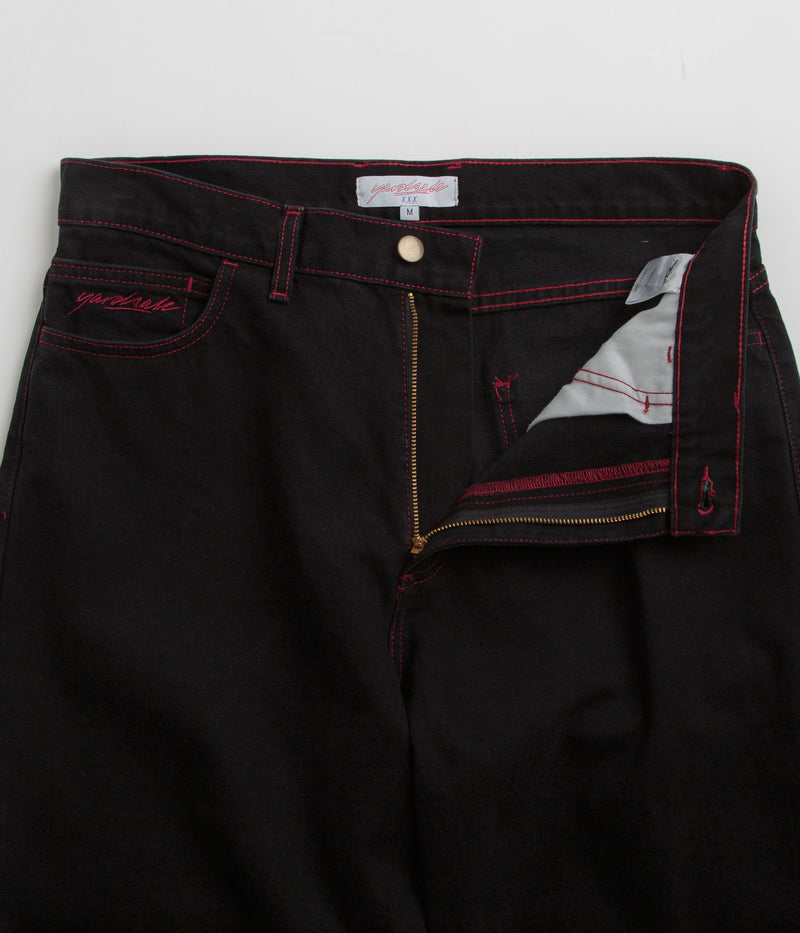 Yardsale Phantasy Jeans in Black and Red