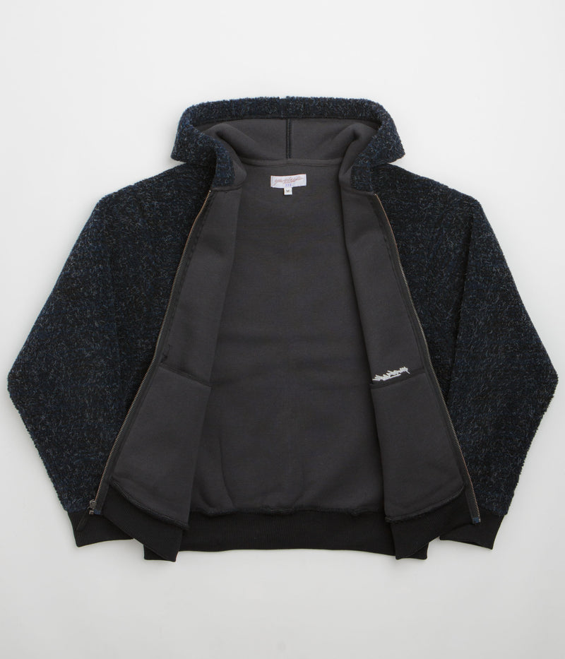 Yardsale Sherpa Fleece Hoodie in Blue