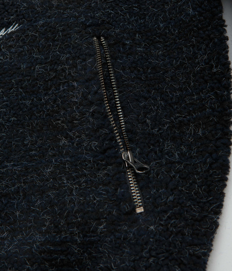 Yardsale Sherpa Fleece Hoodie in Blue