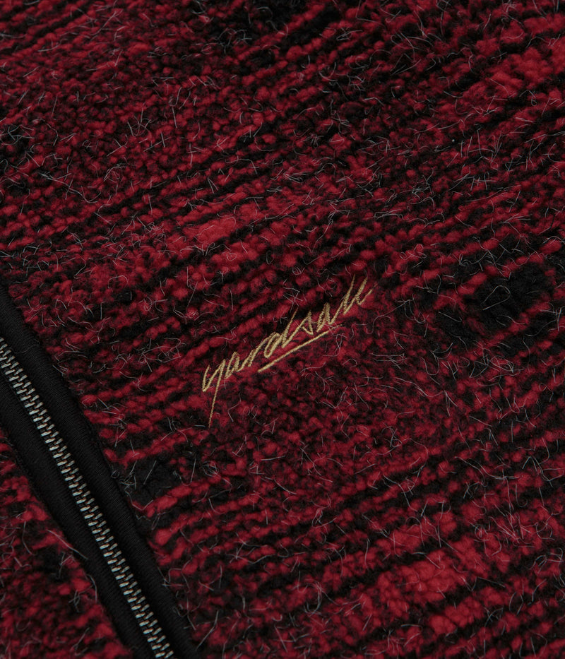 Yardsale Sherpa Fleece Hoodie in Red