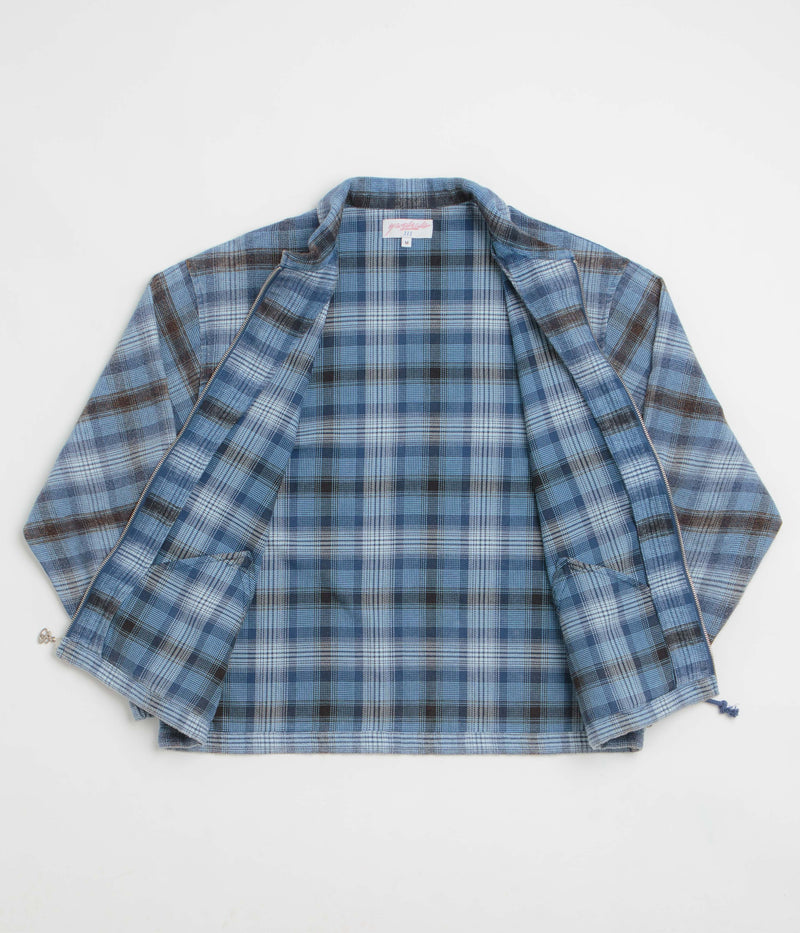 Yardsale Tartan Jacket in Blue