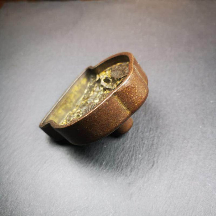 Yelllow Jambhala Tsa Tsa Mold - Tibetan tsa tsa mold, view 5