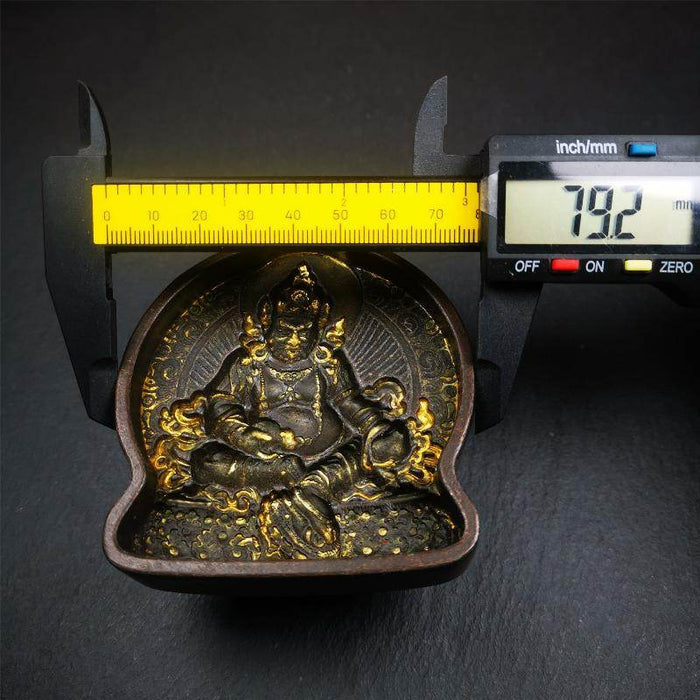 Yelllow Jambhala Tsa Tsa Mold - Tibetan tsa tsa mold, view 8